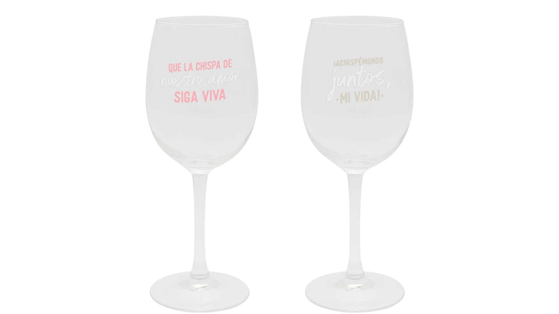 copas de vino wonderful amor