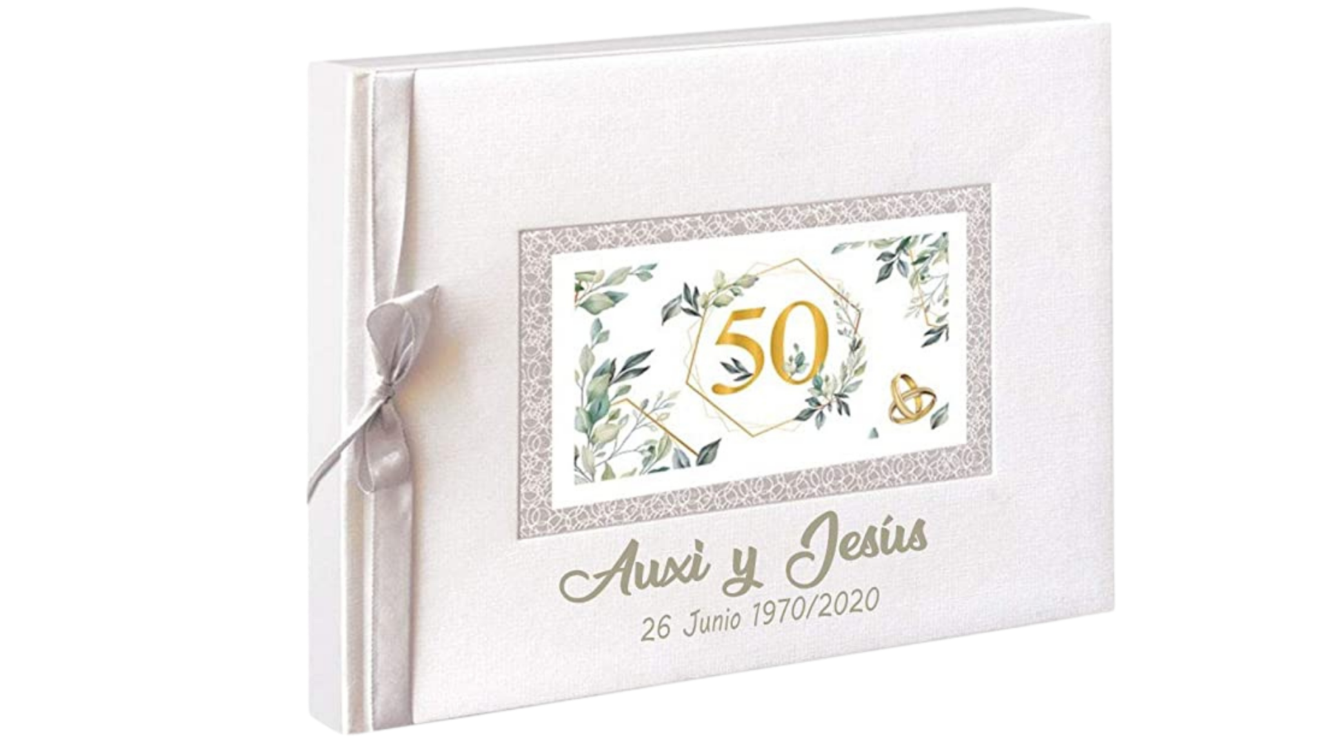 Regalo para bodas de oro Personalizado figura corazón 50 aniversario