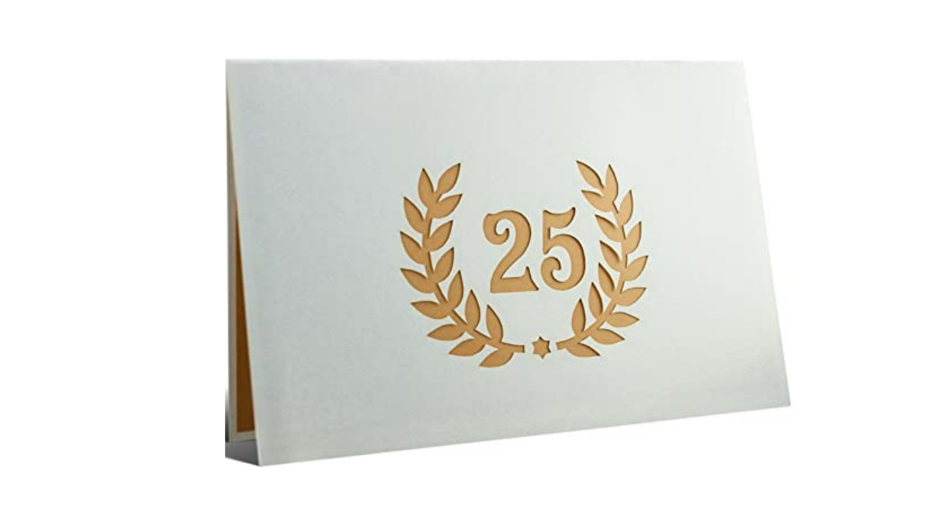 tarjeta felicitacion 25 años
