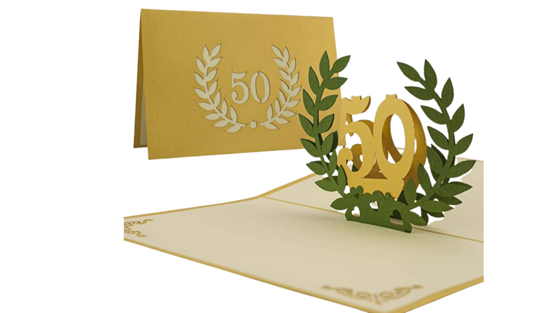 tarjeta felicitacion 50 años